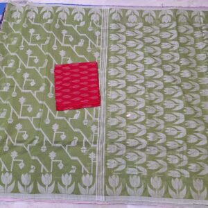 Khadi Cotton Jamdhani Sarees