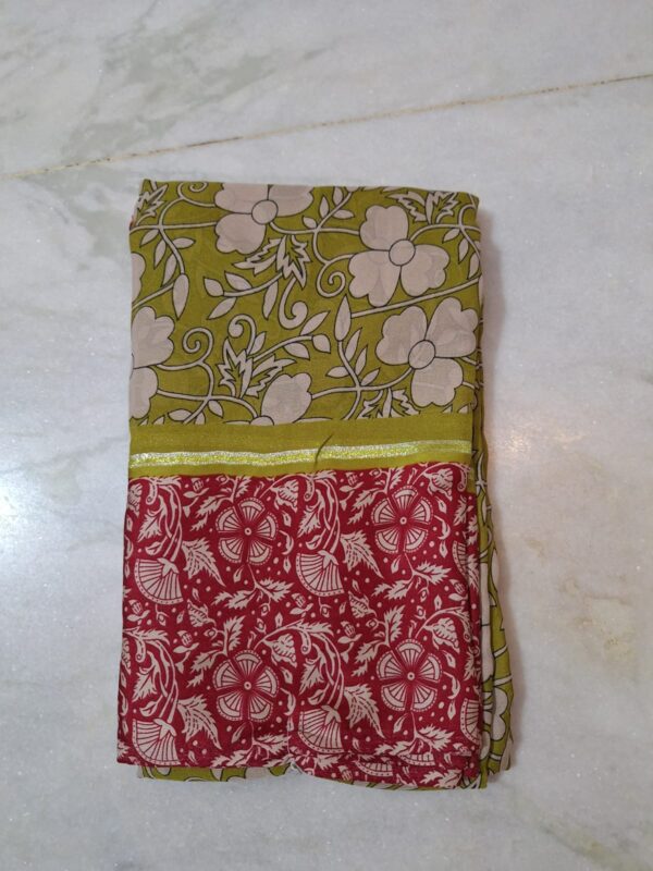 Kalamkari Synthetic Sarees