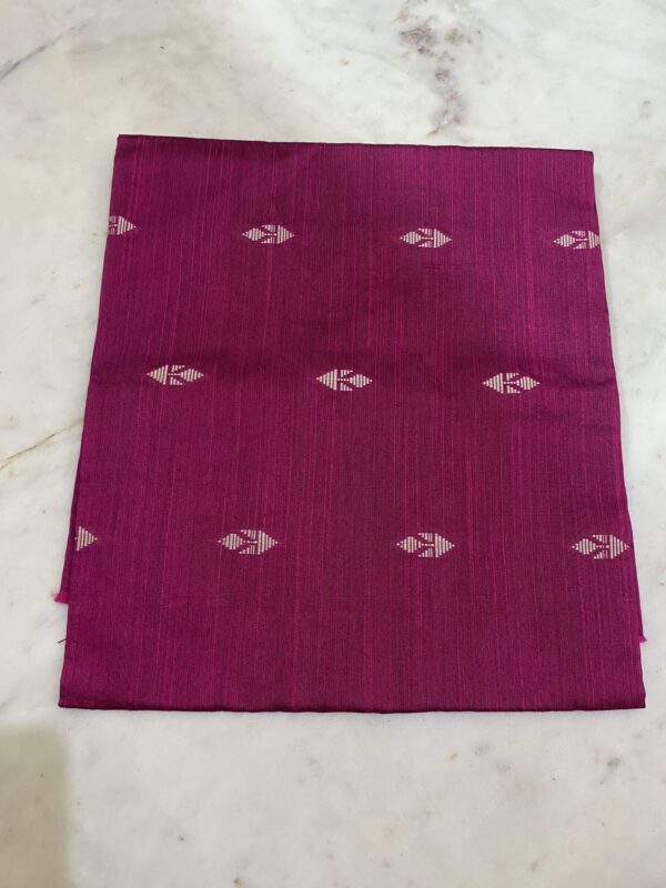 Rani Pink Raw Silk Fabric