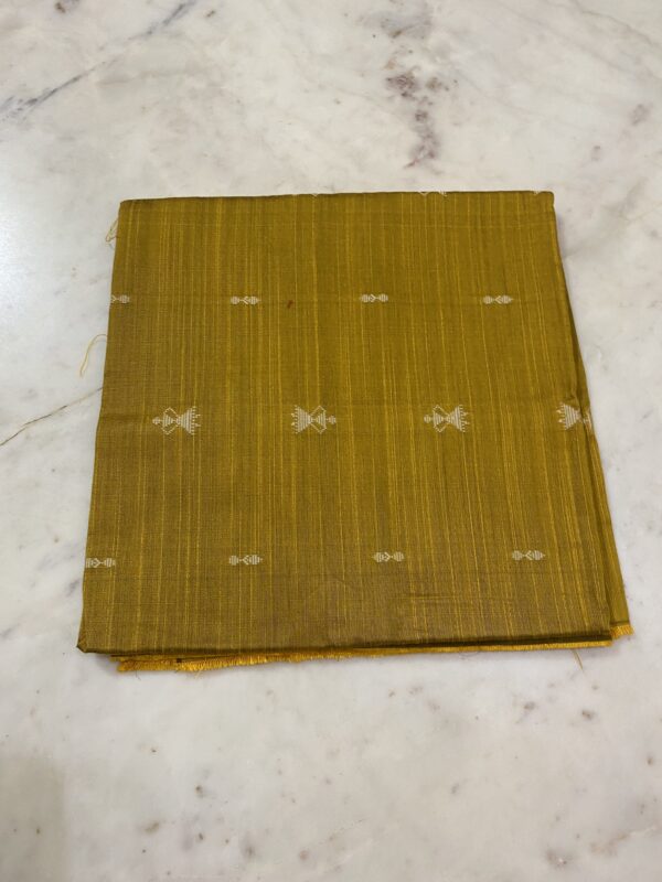 Yellow Raw Silk Fabric