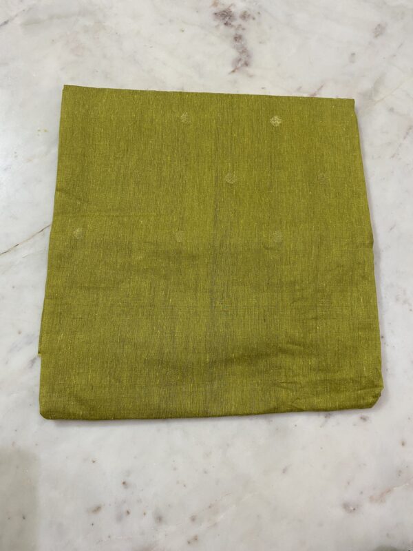 Yellow Raw Silk Blouse