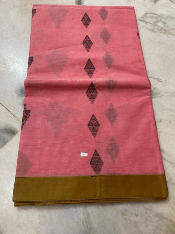 Mecerised Kanchi Cotton Saree