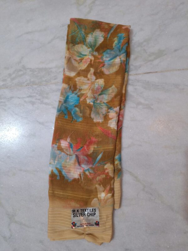 Floral Synthetic Sarees