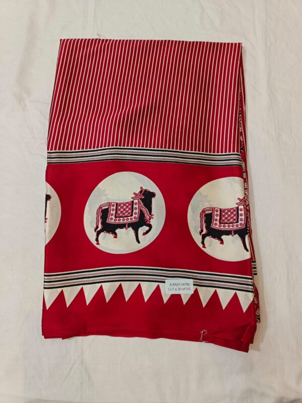 Ajrakh Modal Silk Sarees