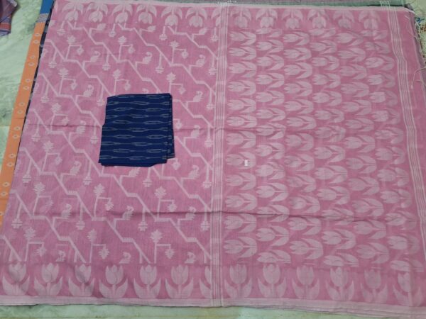 Khadi Cotton Jamdhani Sarees
