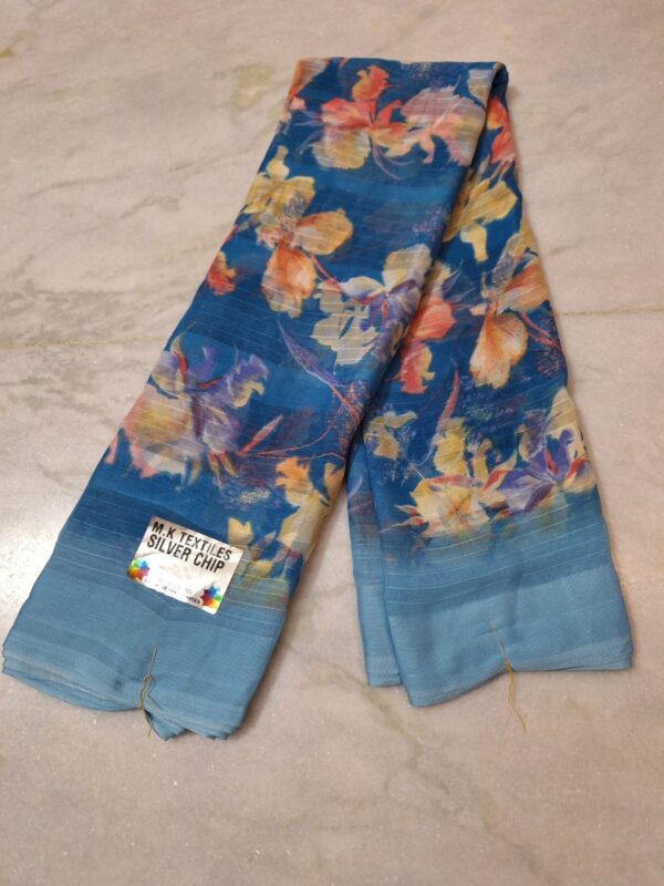 Floral Synthetic Sarees